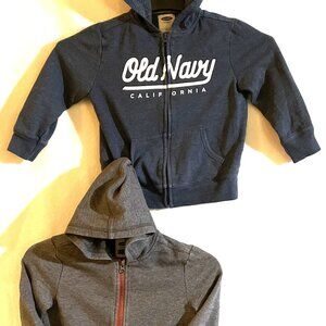 Boys Old Navy Jackets Lot of 2 Blue/Gray Size 5T